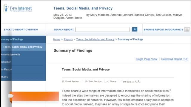 News video: Are Teens Truly Tired of Facebook?
