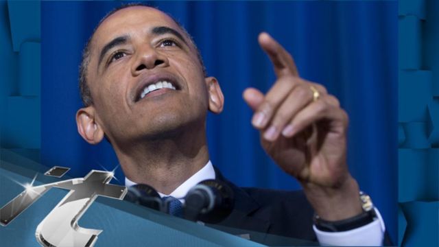 News video: Barack Obama Breaking News: Despite Heckler, Obama Defends Counterterrorism Measures