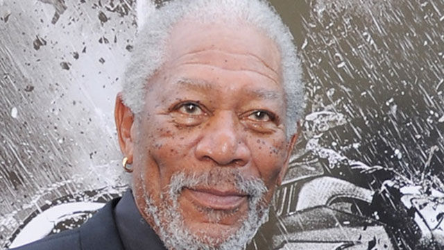 News video: Morgan Freeman Falls Asleep Mid-Interview!